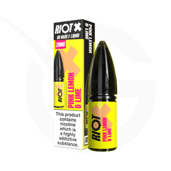 Pink Lemon & Lime Nic Salt E-Liquid By Riot X