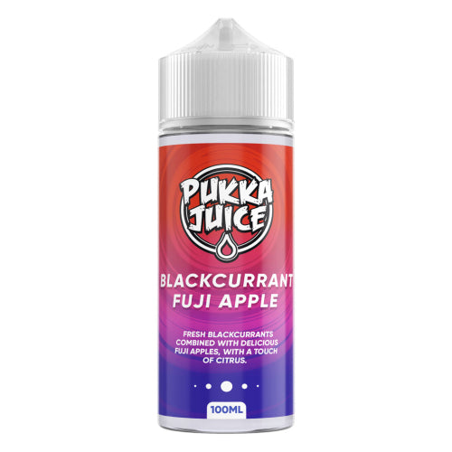 Black Currant Fuji Apple Shortfill E-Liquid By Pukka Juice