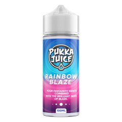 Rainbow Blaze Shortfill E-Liquid By Pukka Juice