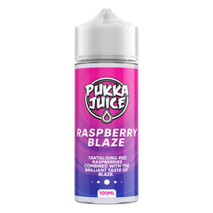 Raspberry Blaze Shortfill E-Liquid By Pukka Juice