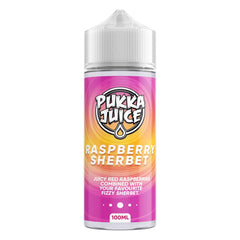 Raspberry Sherbet Shortfill E-Liquid By Pukka Juice