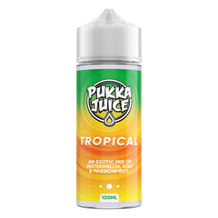 Tropical Shortfill E-Liquid By Pukka Juice