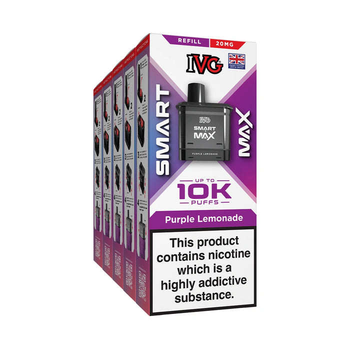 IVG Smart Max 10000 Puffs Box of 5 & 10