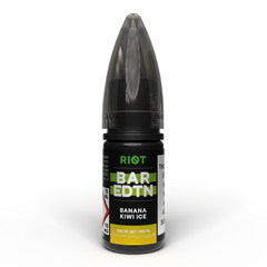 Banana Kiwi Ice Nic Salt E-Liquid by Riot Squad Bar Edtn