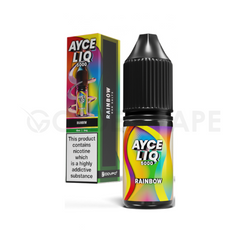 Rainbow 10ml Nic Salt E-Liquid by Dovpo Ayce Liq 50000