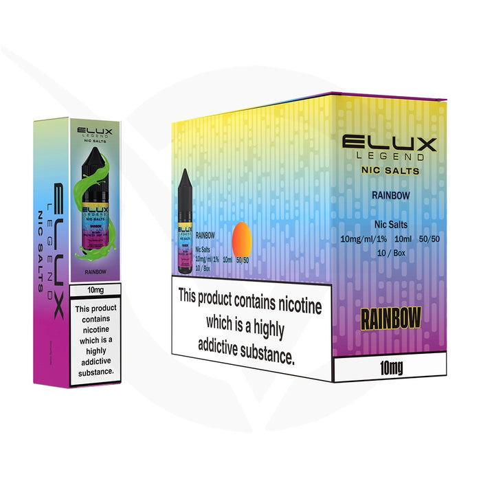 Elux Legend Nic Salt E-Liquid Box of 10
