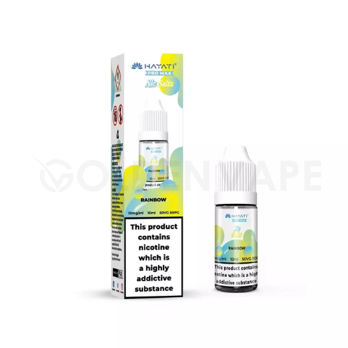 Hayati Pro Max Nic Salt E-Liquids 10 x Multipack