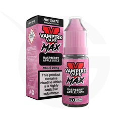 Raspberry Apple Juice Nic Salt E-Liquid by Vampire Vape Max