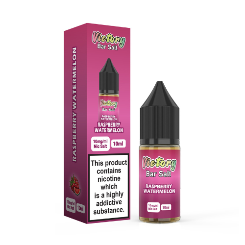 Raspberry Watermelon 10ml Bar Salt Nic Salt E-Liquid By Victory Juice