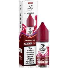 Red Apple Ice 10ml Nic Salt E-Liquid By Crystal Clear