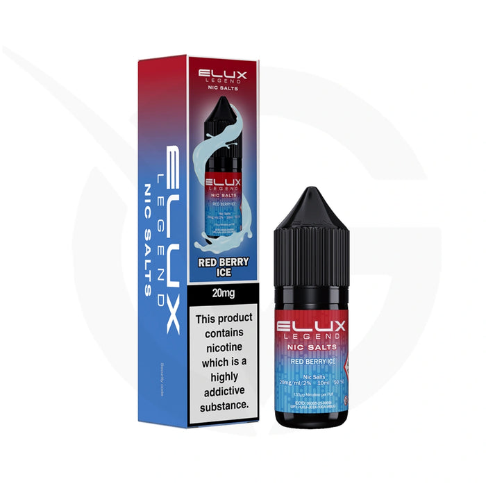 Red Berry Ice Nic Salt E-liquid by Elux Legend