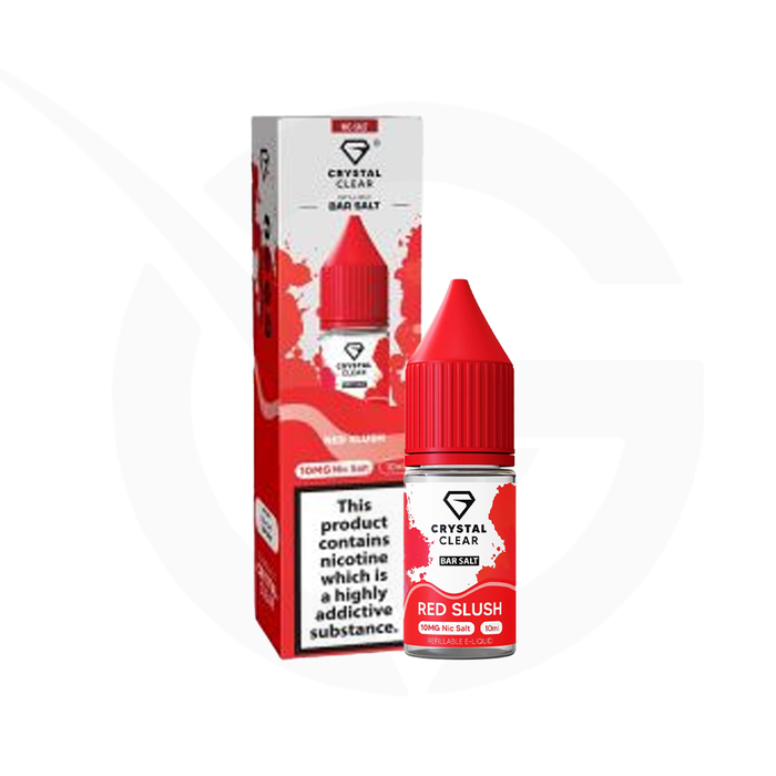 Crystal Clear Bar Salt 10ml E-liquids - Pack of 10