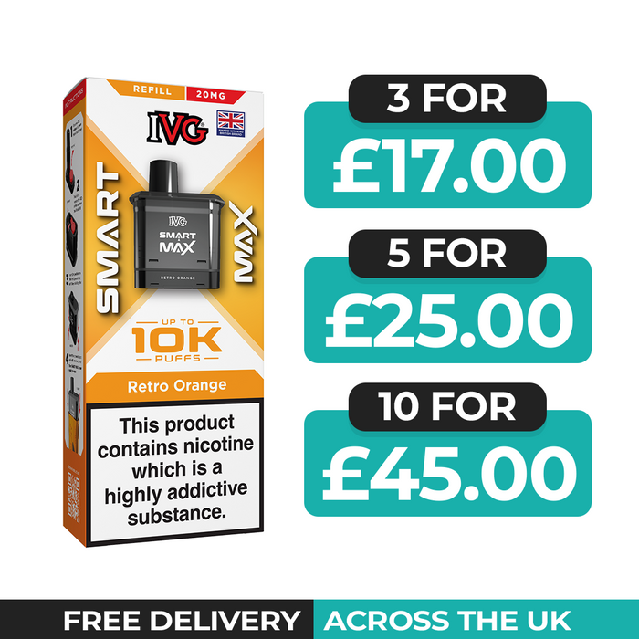 IVG Smart Max Retro Orange Refill Pods