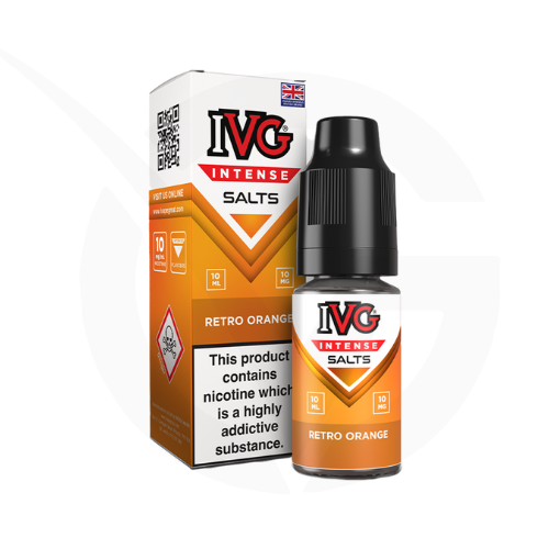 IVG Intense Nic Salt E Liquid Retro Orange