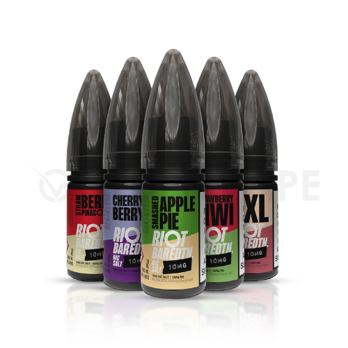 Riot Squad Bar Edition Nic Salt 10ml E-Liquid Box of 10 x Multipack