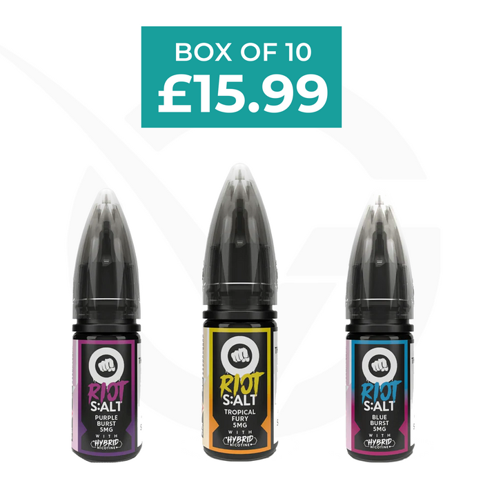 Riot Squad 10ml Nic Salt E-Liquid Box of 10