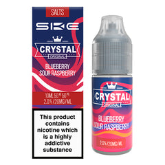 Blueberry Sour Raspberry Nic Salt E-Liquid by SKE Crystal