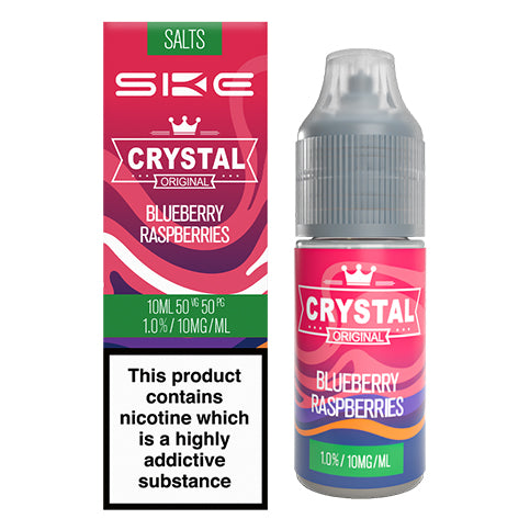Blueberry Raspberries 10ml Nic Salt E-Liquid by SKE Crystal