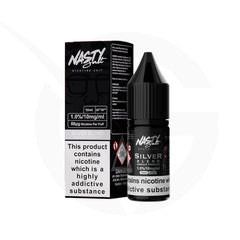 Silver Blend Nic Salt E-Liquid By Nasty Juice Intense