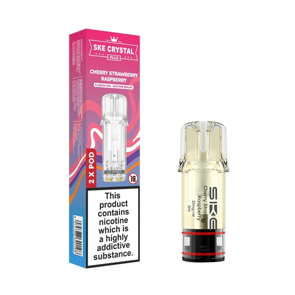 SKE Crystal Plus Pods Box of 10 & 20