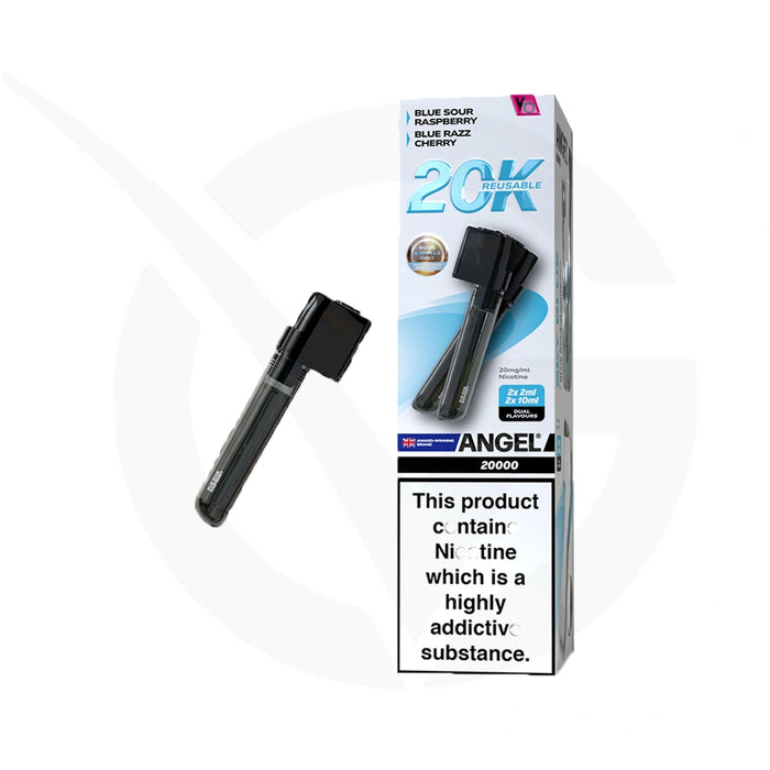 Sky Blue Edition Vapes Bars Angel 20K Refill Pack