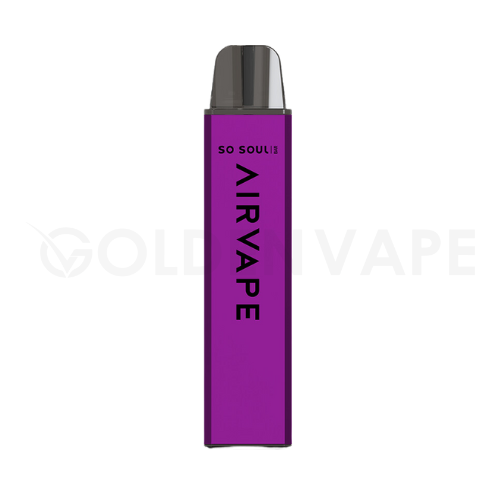 So Soul AIRVAPE Bar 600 Puff Disposable Vape Nic Salt 20mg