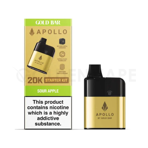 Gold Bar Apollo 20k Pod Vape Kit