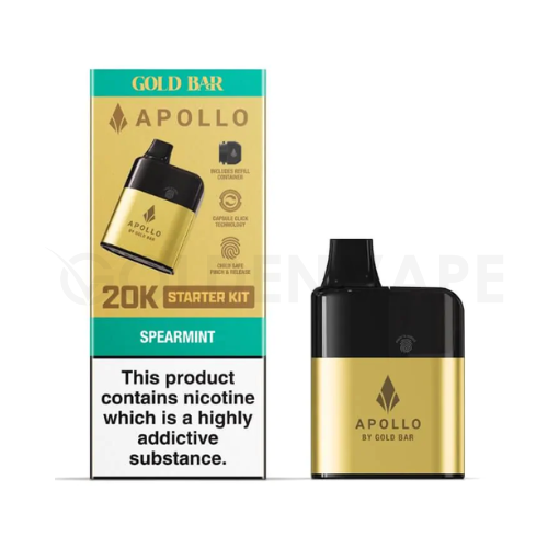 Gold Bar Apollo 20k Pod Vape Kit