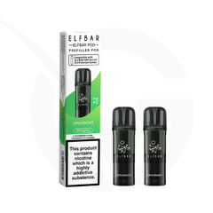 Spearmint Prefilled Pods By Elf Bar 600