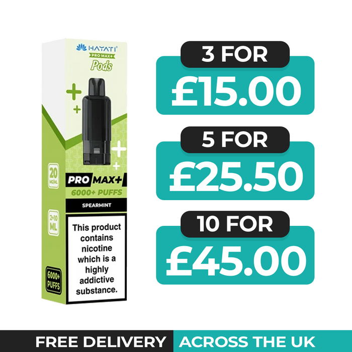 Hayati Pro Max Plus Spearmint Refill Pods