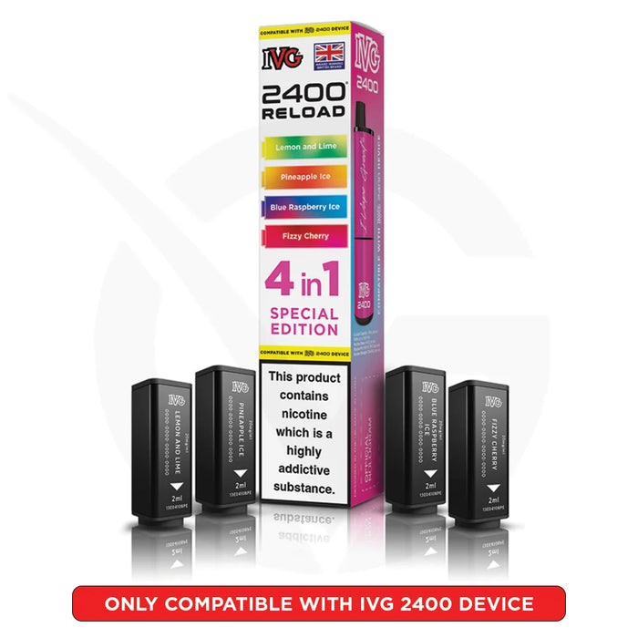 Special Edition IVG 2400 refill Pods