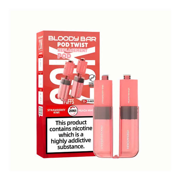 Bloody Bar Ultra Twist 20k Box of 5 & 10 Refill Pods