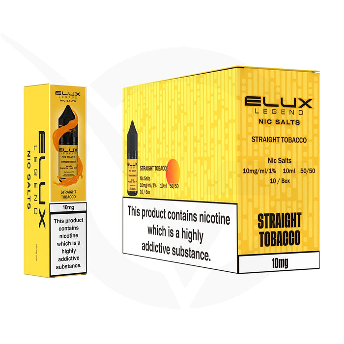 Elux Legend Nic Salt E-Liquid Box of 10