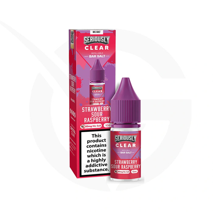 Doozy Seriously X Clear Strawberry Sour Raspberry Nic Salt