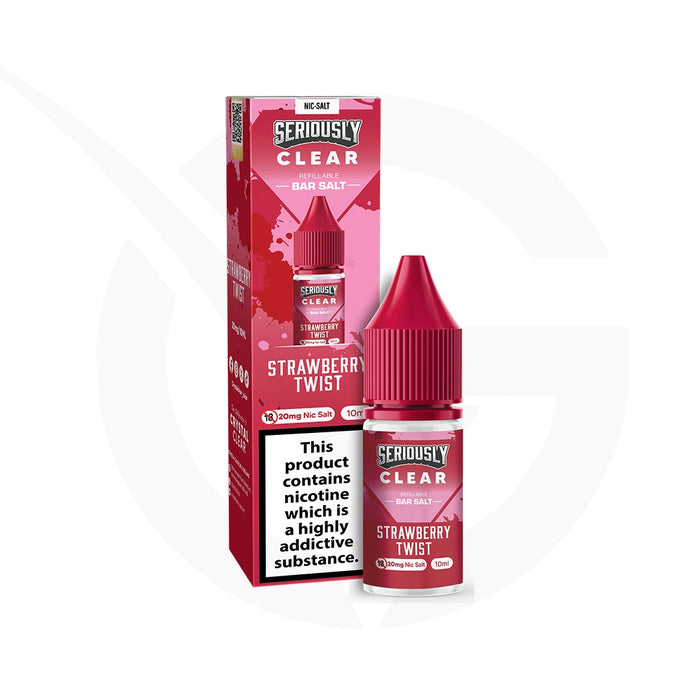 Doozy Seriously X Clear Strawberry Twist Nic Salt