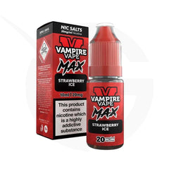 Strawberry Ice Nic Salt E-Liquid by Vampire Vape Max