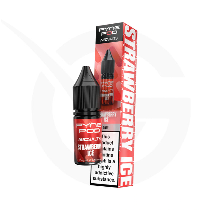 Strawberry Ice Nic Salt E-Liquid by Pyne Pod