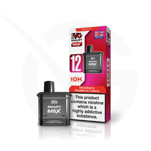 Strawberry Raspberry Cherry Prefilled Pods By IVG Smart Max