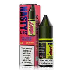 Strawberry Raspberry 10ml Nic Salt E-Liquid By Nasty Liq