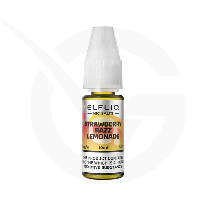 Strawberry Razz Lemonade 10ml Elfliq Nic Salt E-Liquid By Elf Bar
