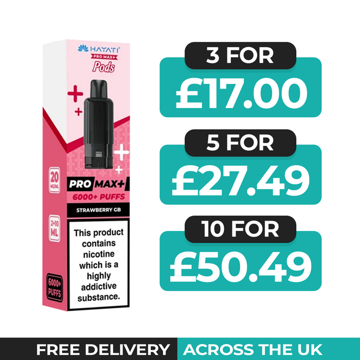 Hayati Pro Max Plus Strawberry GB Refill Pods