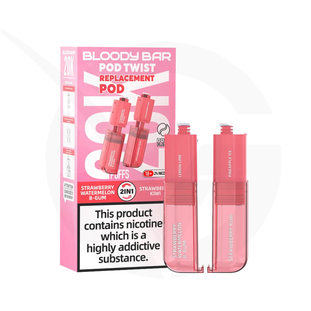 Bloody Bar Ultra Twist 20k Puffs Refills