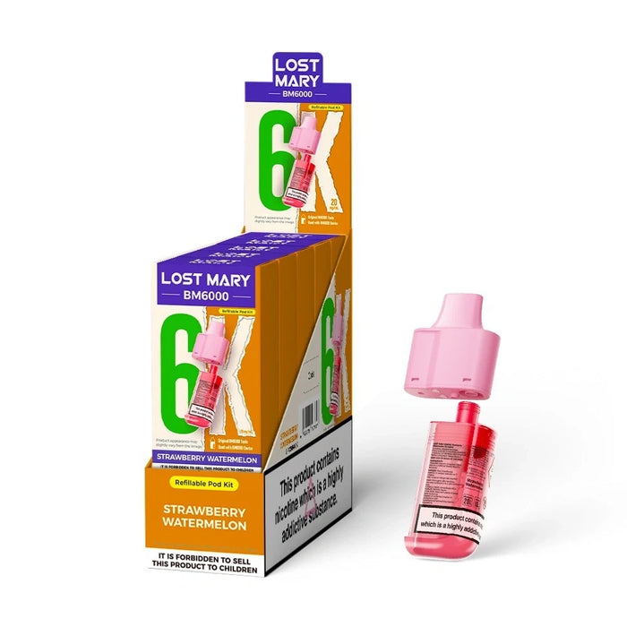 Lost Mary BM6000 Refill Pods - Box of 5 & 10