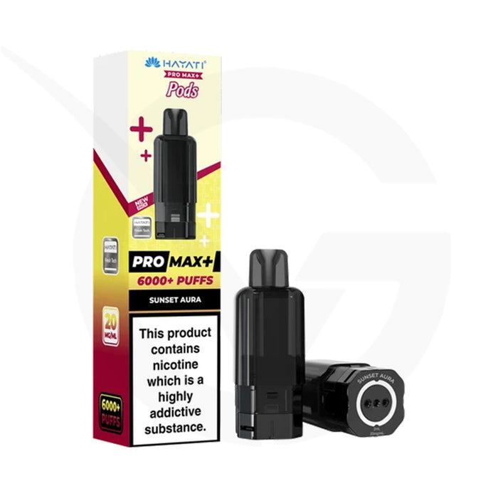 Sunset Aura Hayati Pro Max Plus Refill Pods