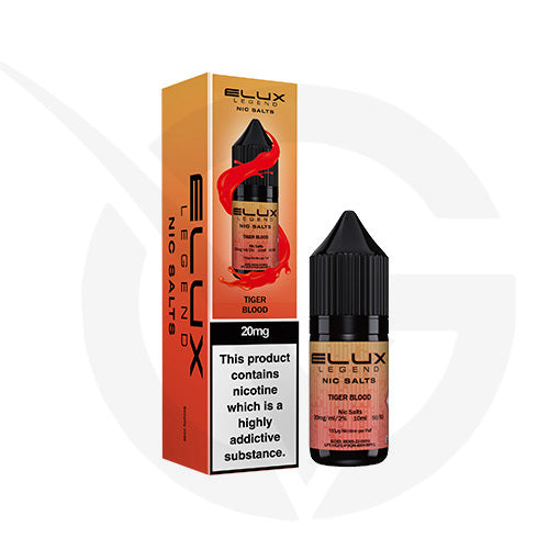 Elux Legend Nic Salt E-Liquid Box of 10