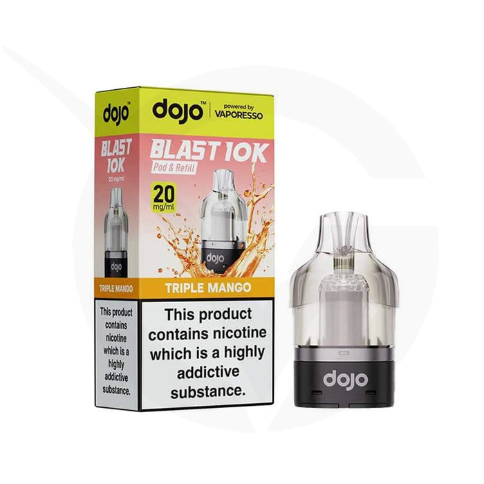Triple Mango Dojo Blast 10000 Refill Pack