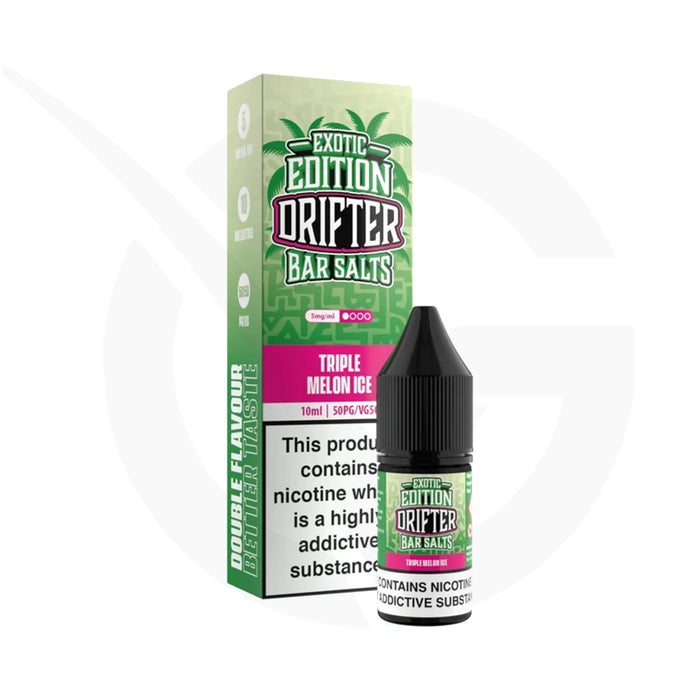Drifter Exotics Triple Melon Ice Nic Salt E-Liquid