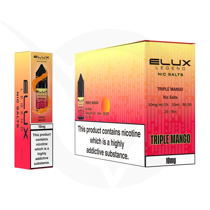 Elux Legend Nic Salt E-Liquid Box of 10