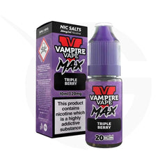 Triple Berry Nic Salt E-Liquid by Vampire Vape Max