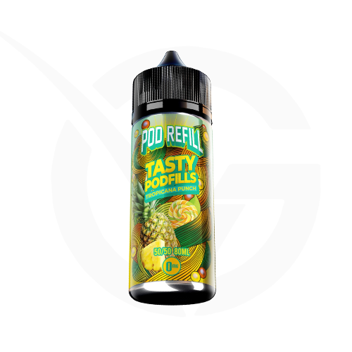 Tropicana Punch Shortfill E-liquid by Pod Refill Tasty Podfills